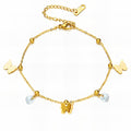 Luna Papillon Anklet